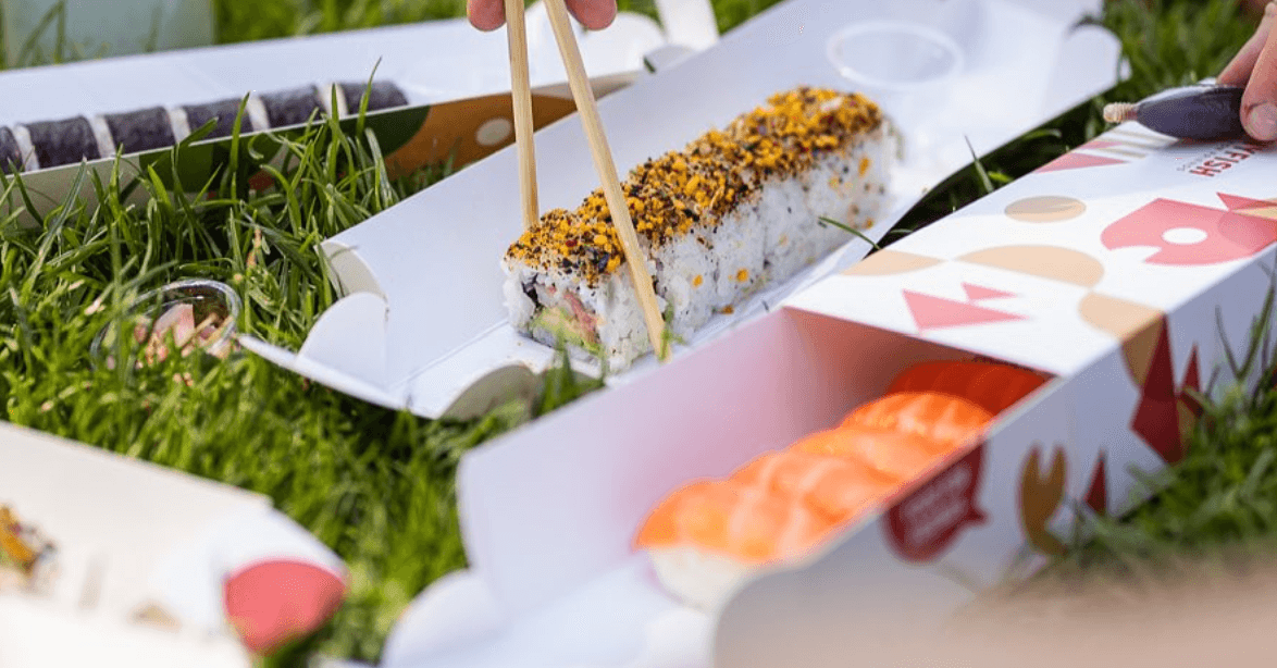 Sushi um die Ecke