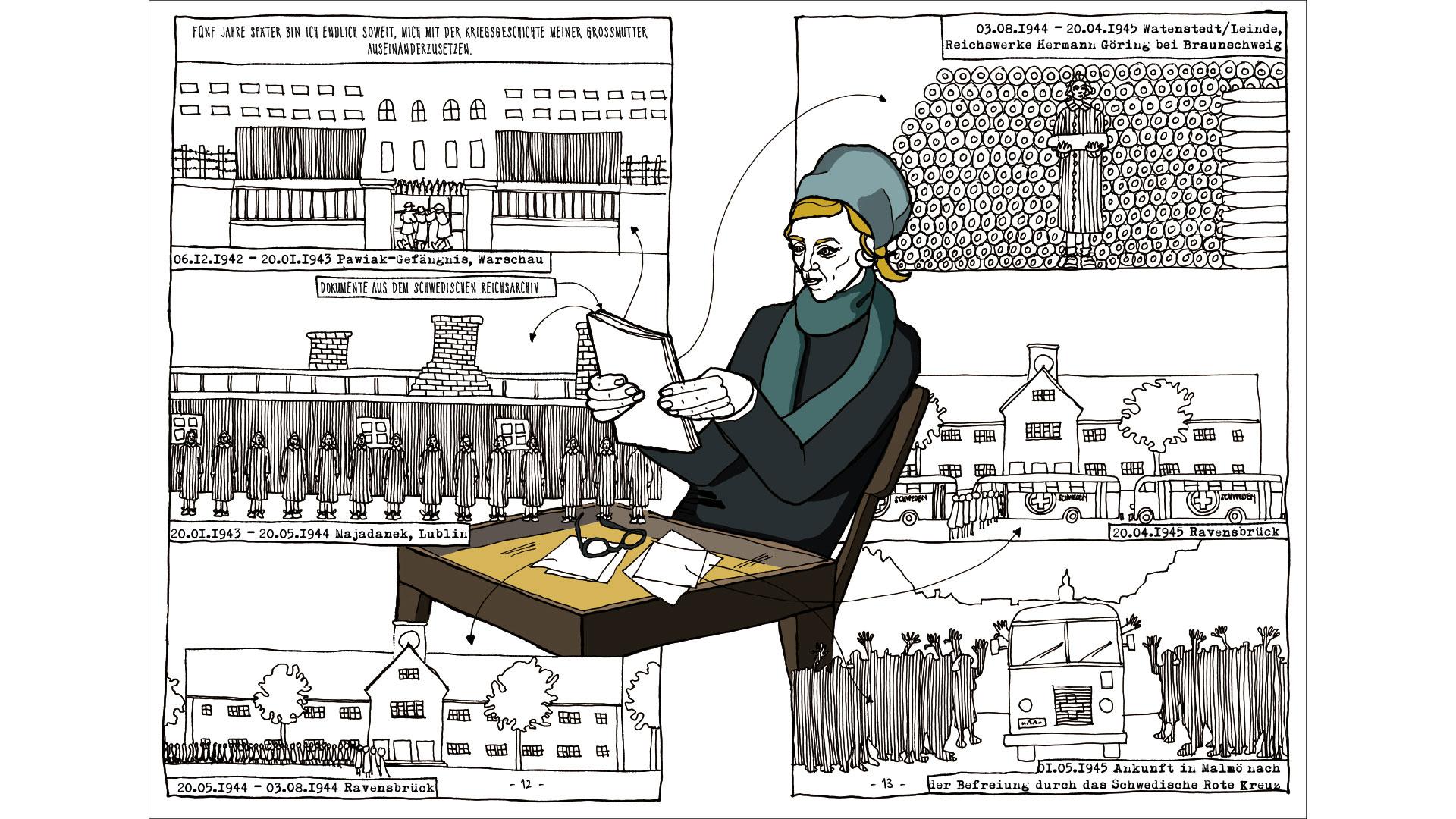 Grossmutter und ich - eine Graphic Novel über die Kriegsgeschichte meiner Grossmutter - 1