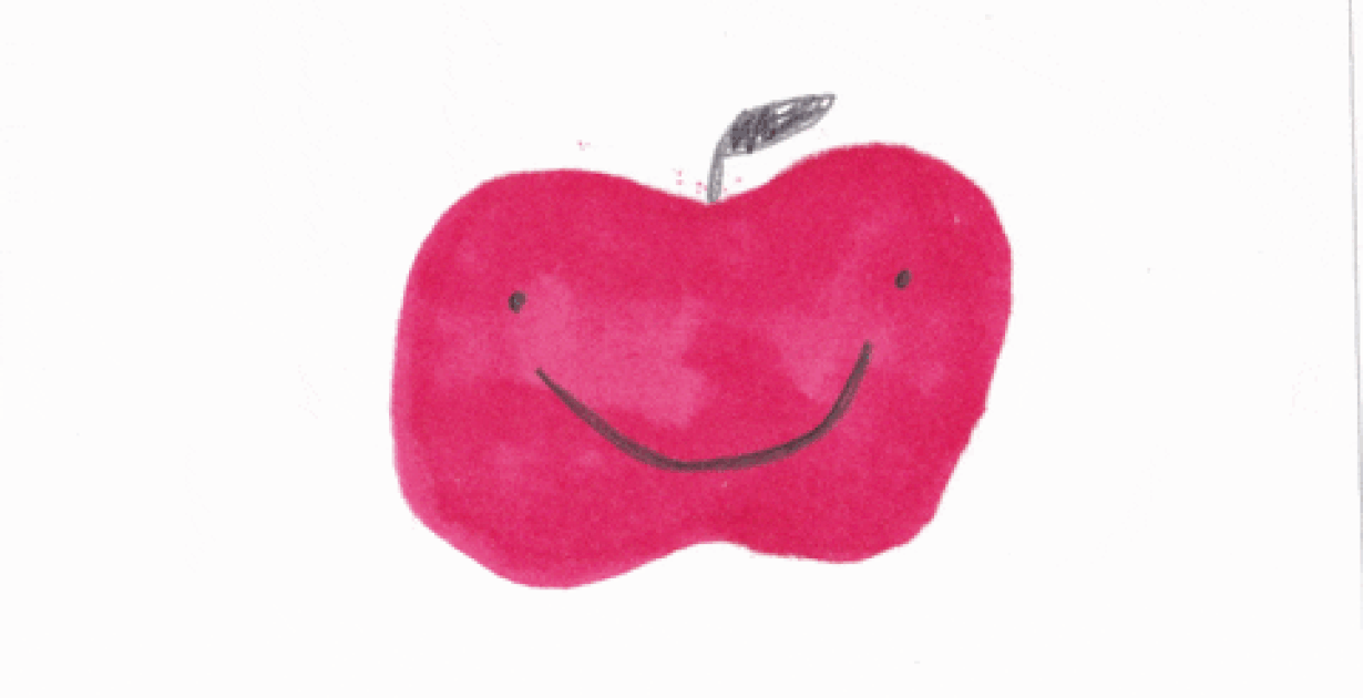 A pink apple a day, keeps the bigotry away