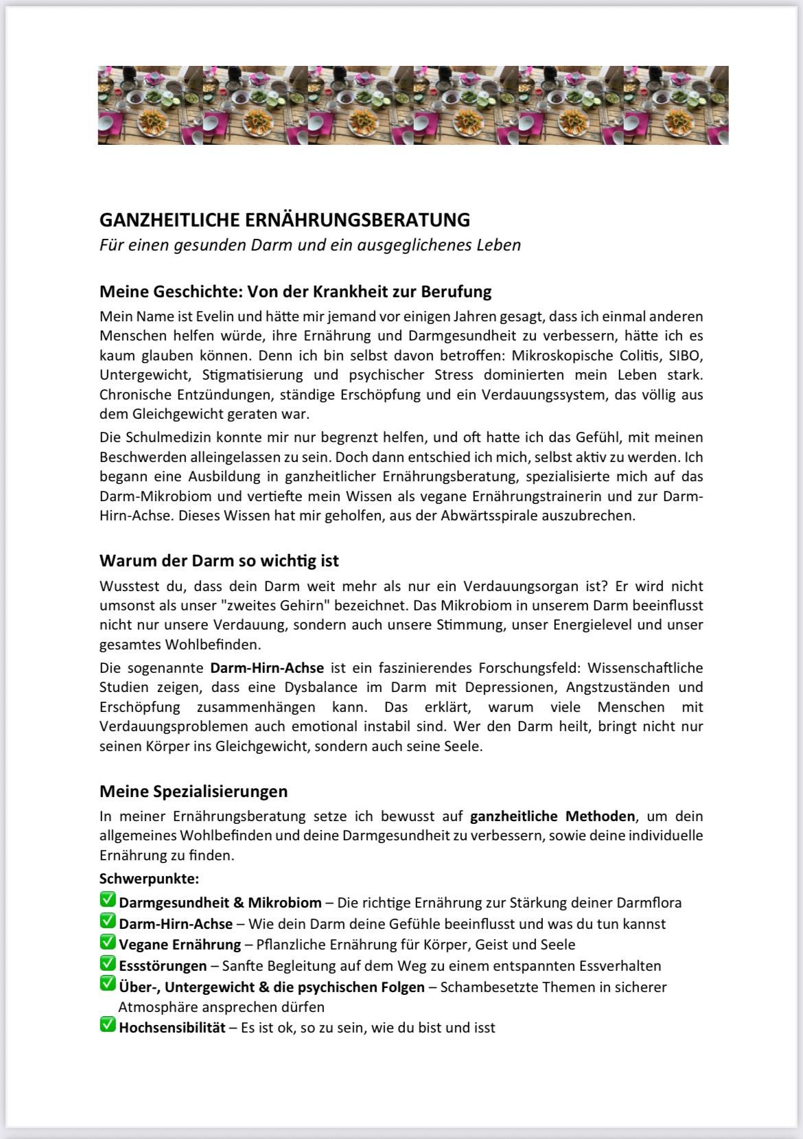 Darm-Hirn-Achse & Ernährung - 3