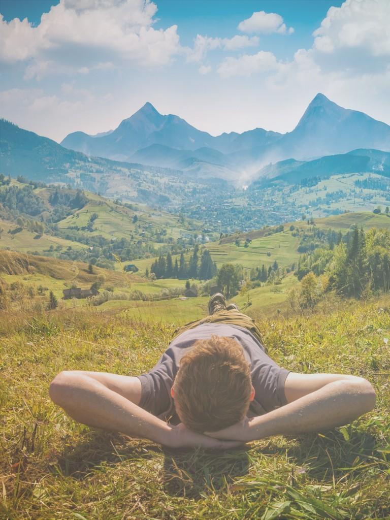 Meditieren in den Bergen - Sommer De-Stress - 1