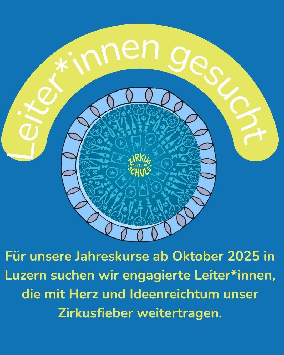 Leiterinnen und Leiter für die Zirkusschule gesucht! - 1