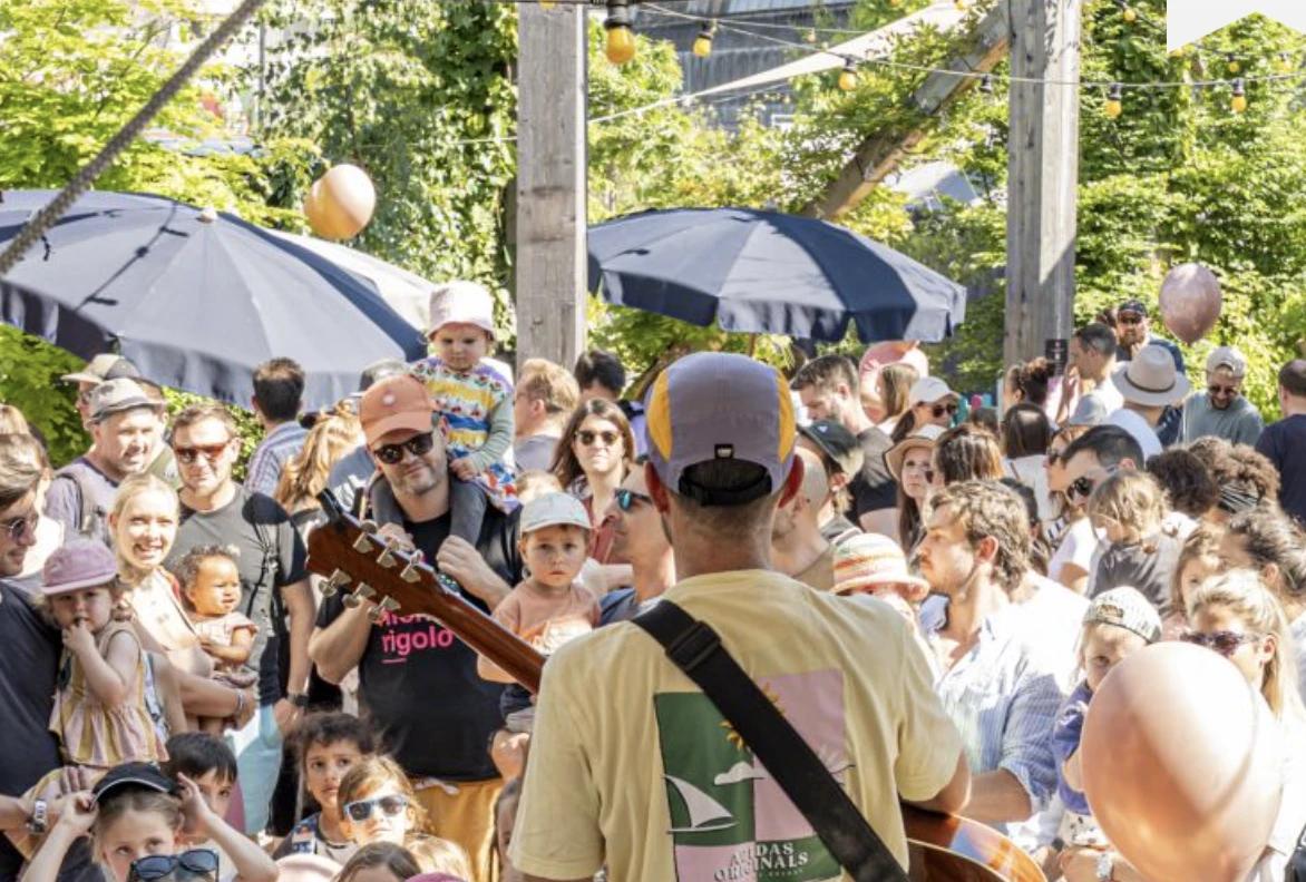 Kinderdisco im Micas Garten
