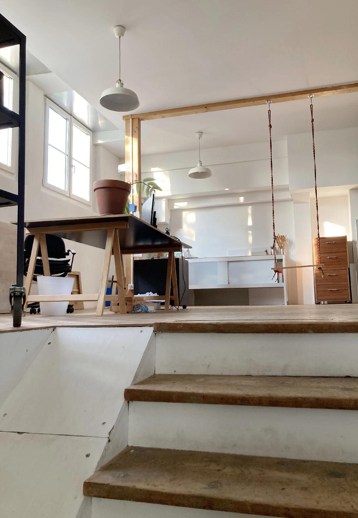 Arbeitsplätze in grossem, hellem Gemeinschafts-Atelier Luzern-Emmenbrücke - 2