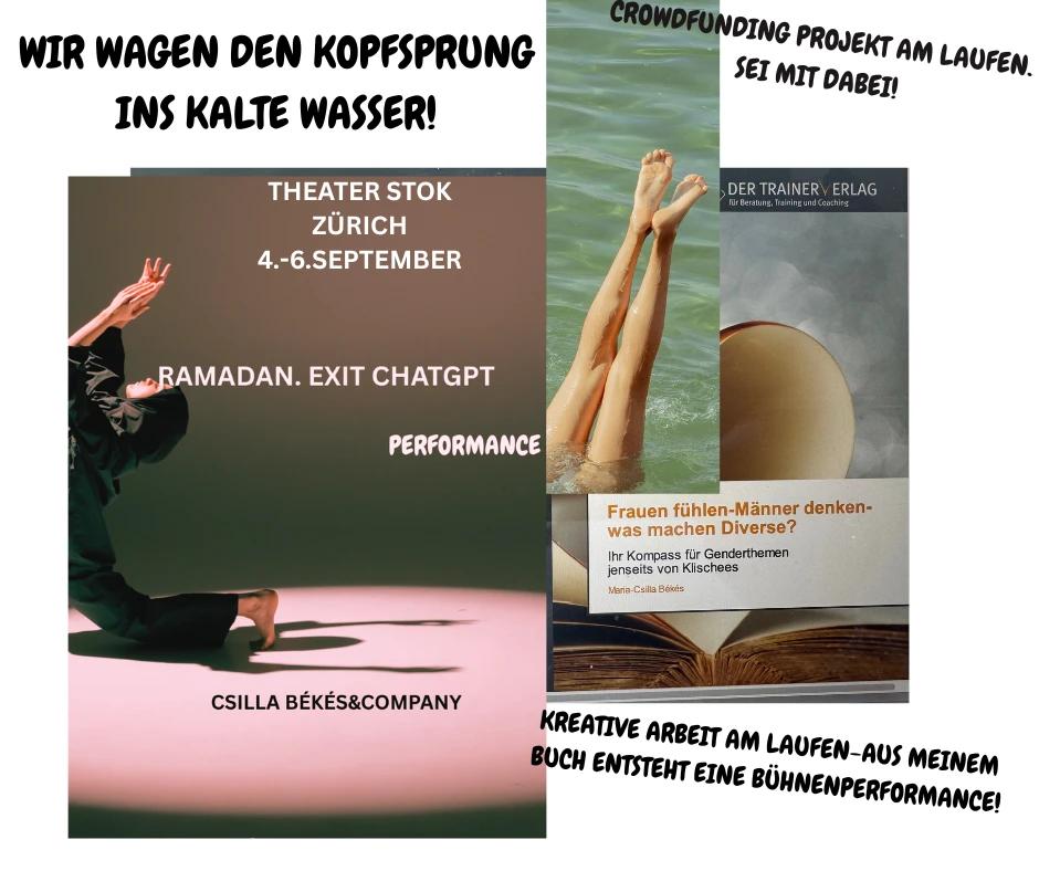 Buchprojekt auf die Bühne: RAMADAN. EXIT CHATGPT. Bühnenperformance im Theater Stook. - 1