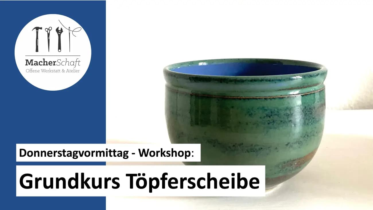 Workshop: Grundkurs an der Töpferscheibe - 1