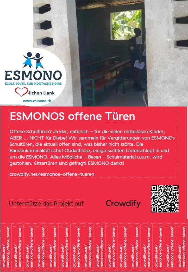 Crowdfunding  "ESMONOS offene Türen" - 1