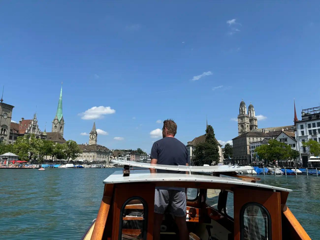 Liebevoll restauriertes Schweizer Vintage-Fischerboot zum Cruisen, Baden, Sünnele. - 1