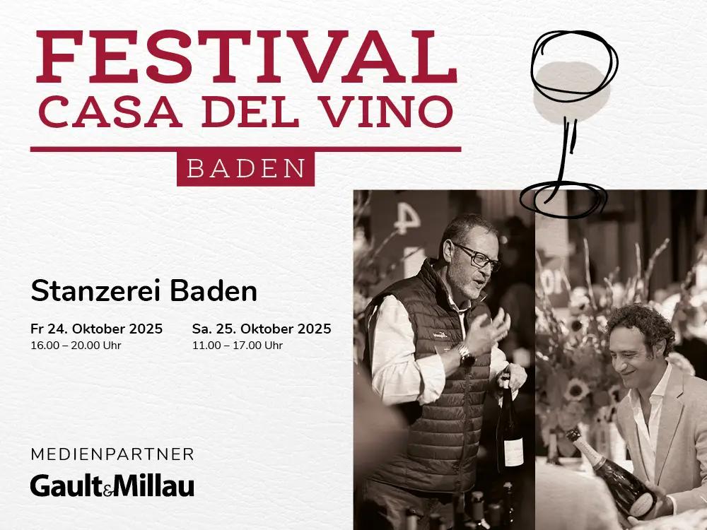 Festival Casa del Vino | 24./25. Oktober 2025 | Baden - 1
