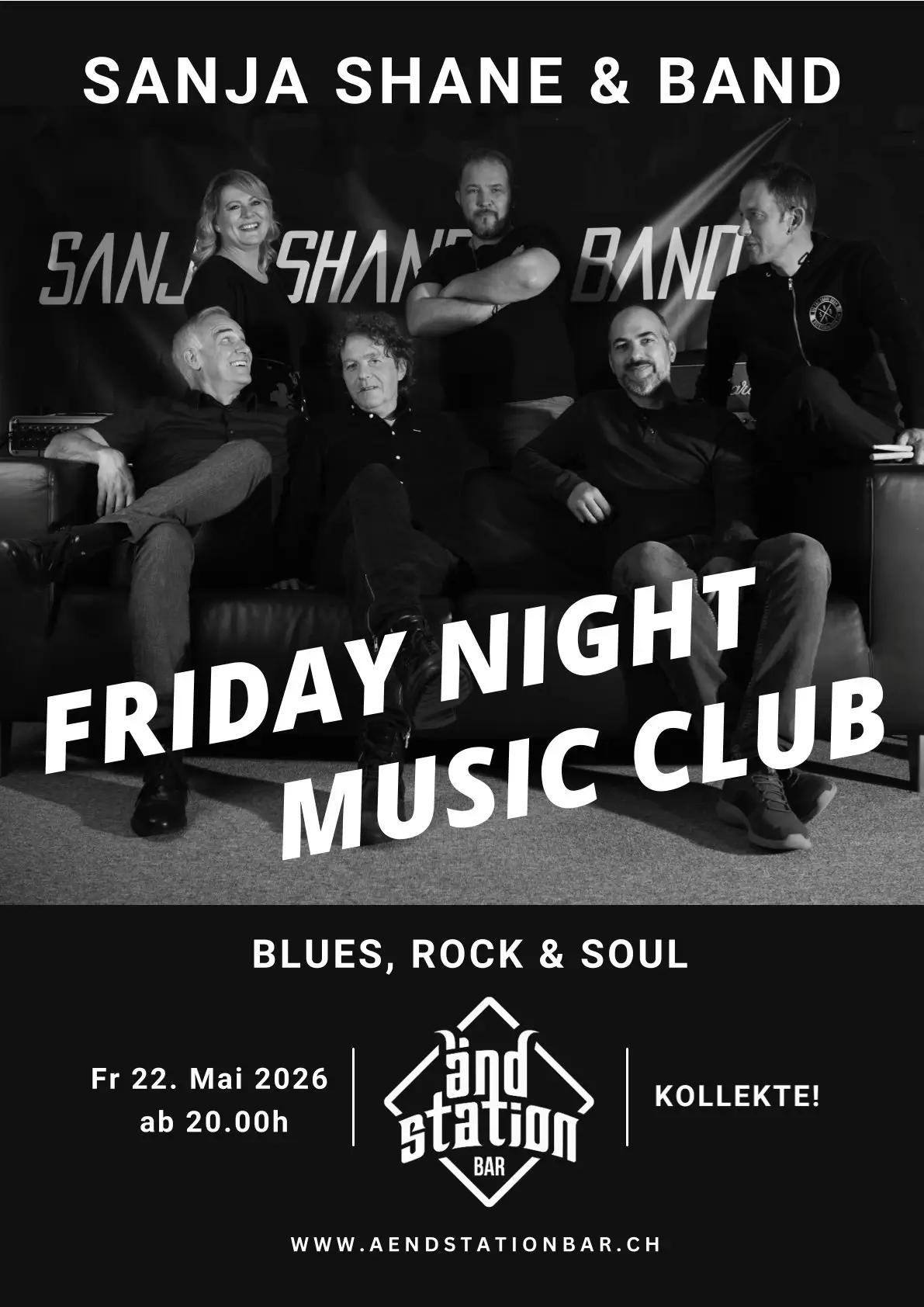 Friday Night Music Club - Sanja Shane & Band - 1