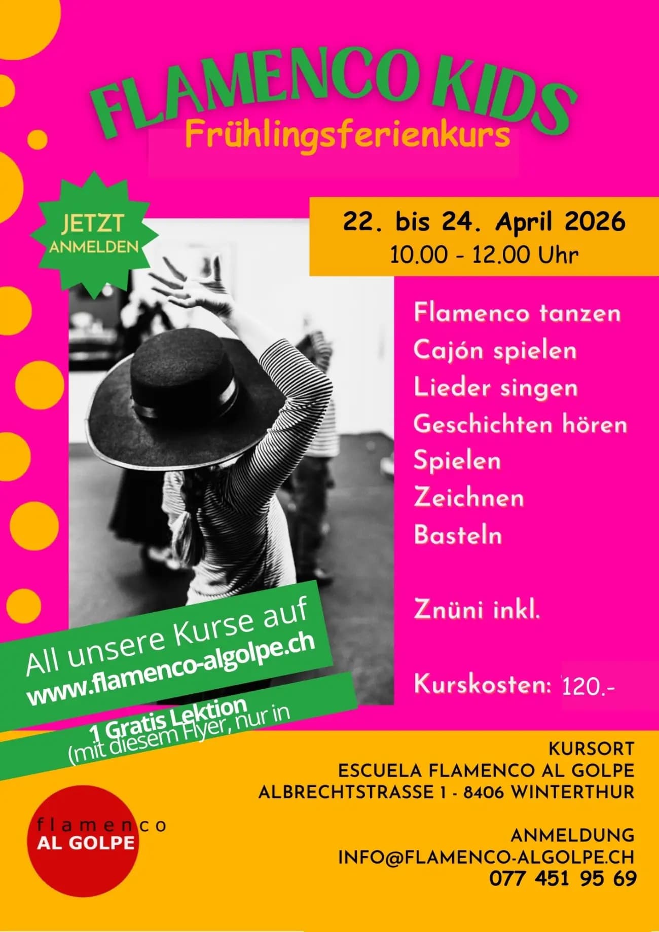 Flamenco für Kids - Frühlingsferienkurs - 1