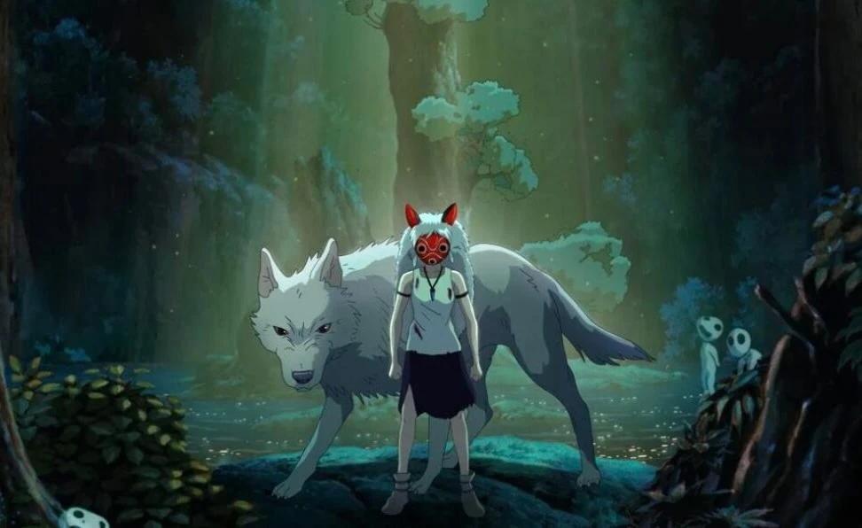 Ron schaut: «Prinzessin Mononoke»