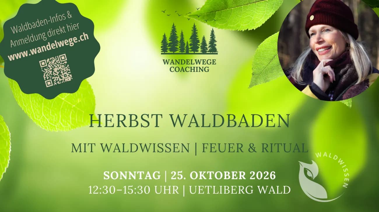 Herbst-Waldbaden kombiniert mit Waldwissen - 1
