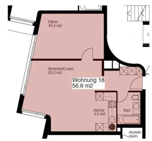 2.5 Zimmer-Wohnung Zürich Enge-Wollishofen - Befristet - 1