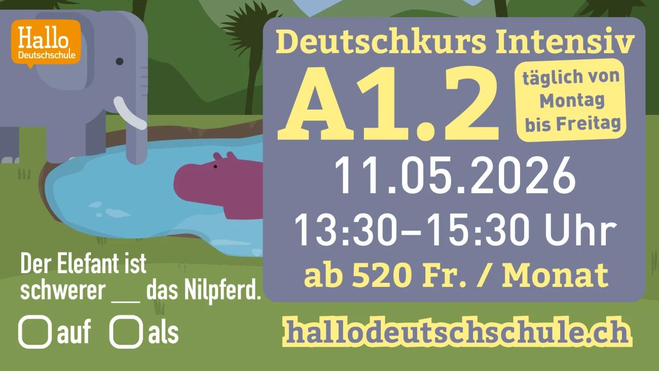 A1.2 Deutschkurs intensiv - 1