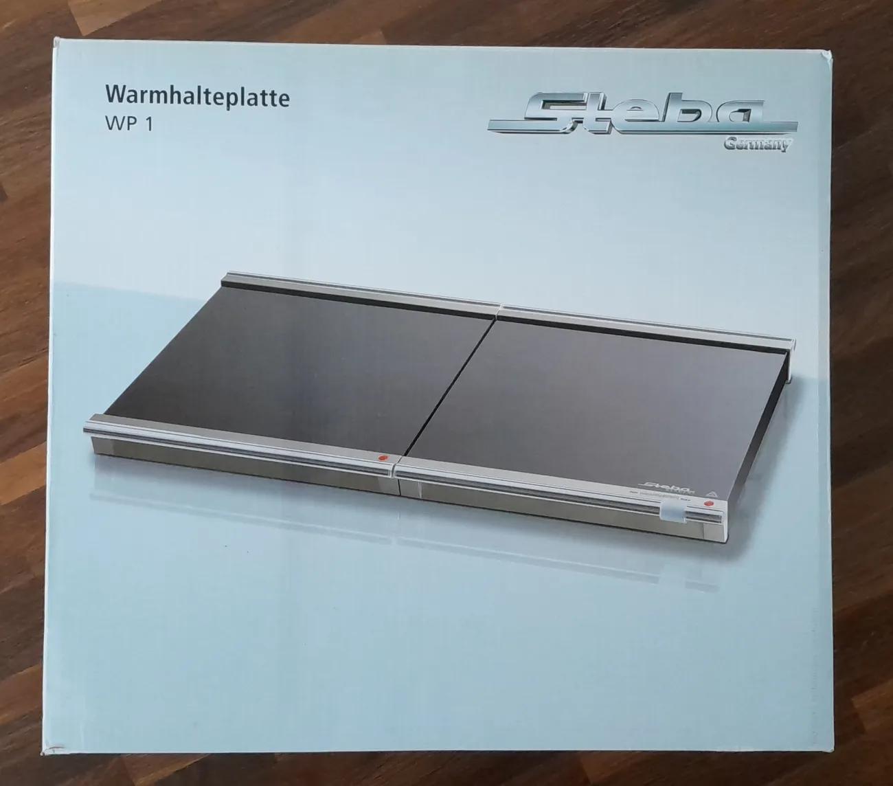 Neuwertige Design-Warmhalteplatte WP 1 von Steba - 2