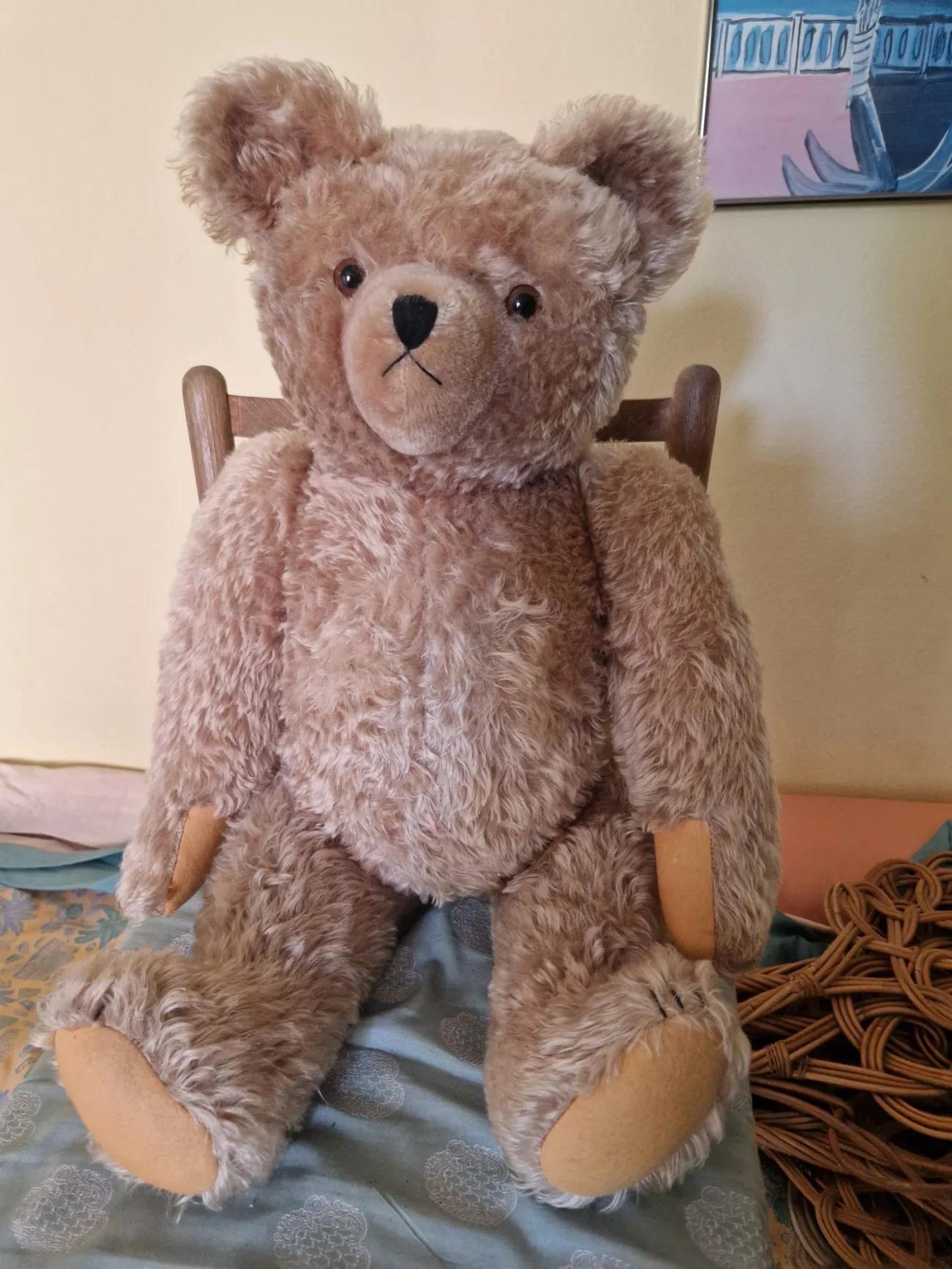 Antiker Brummplüschbär - 1