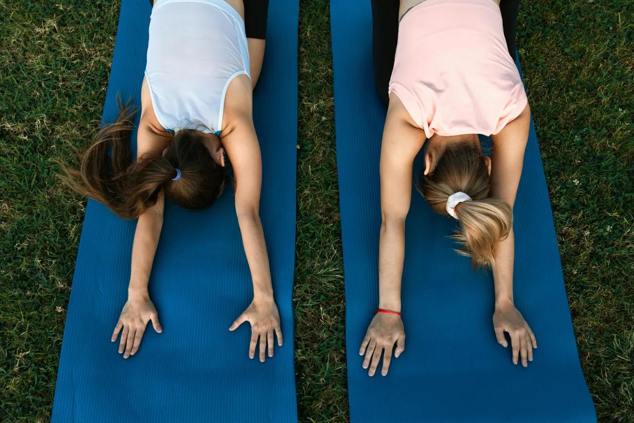 Der Kocherpark wird zum Yogastudio