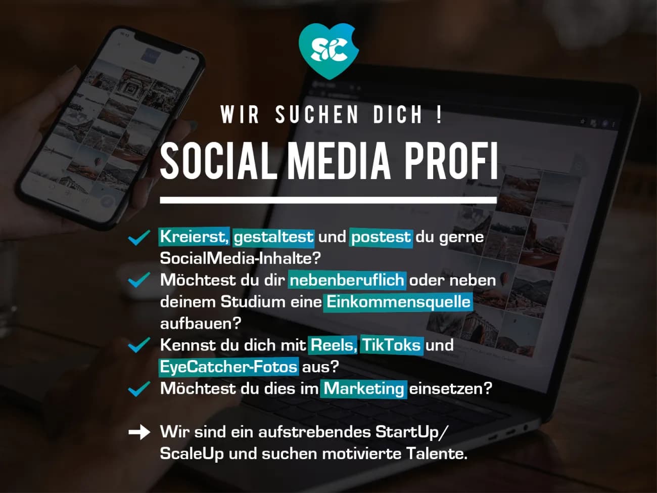 Gesucht: SOCIAL MEDIA PROFI - 1