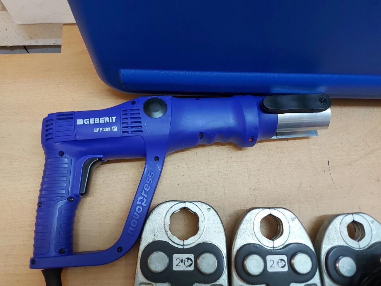 Geberit Novopress EFP 203(2) Crimpzange mit 5 Crimpbacken - 3