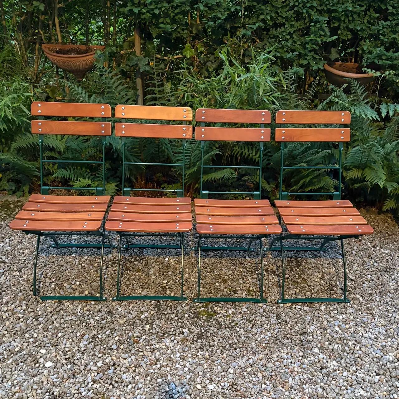 Biergartenstühle Klappstühle Gartenstühle Balkonstühle - 1