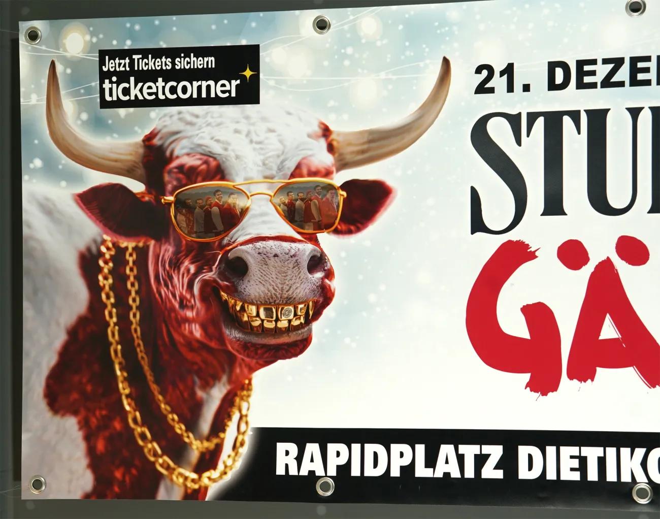 Trouvaille für Stubete Gäng-Fans Blache 200 x 80cm - 3