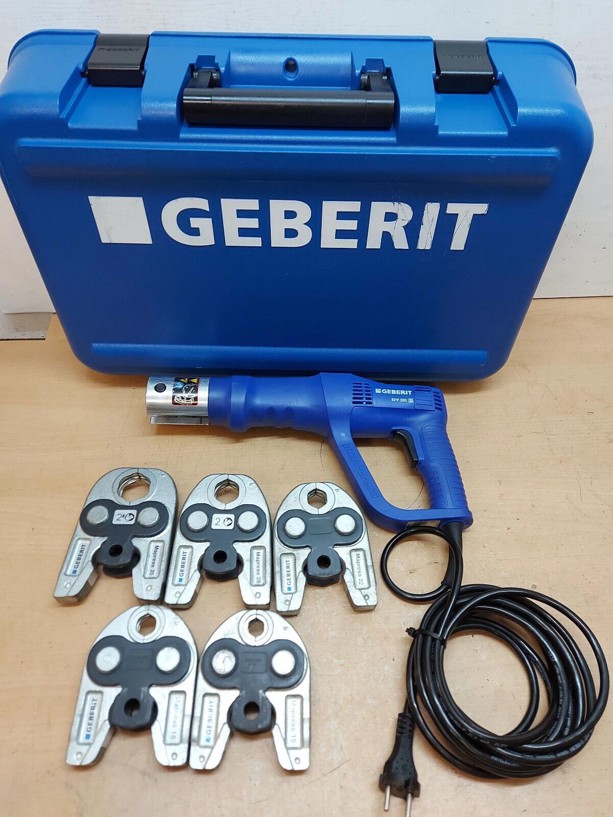 Geberit Novopress EFP 203(2) Crimpzange mit 5 Crimpbacken - 1