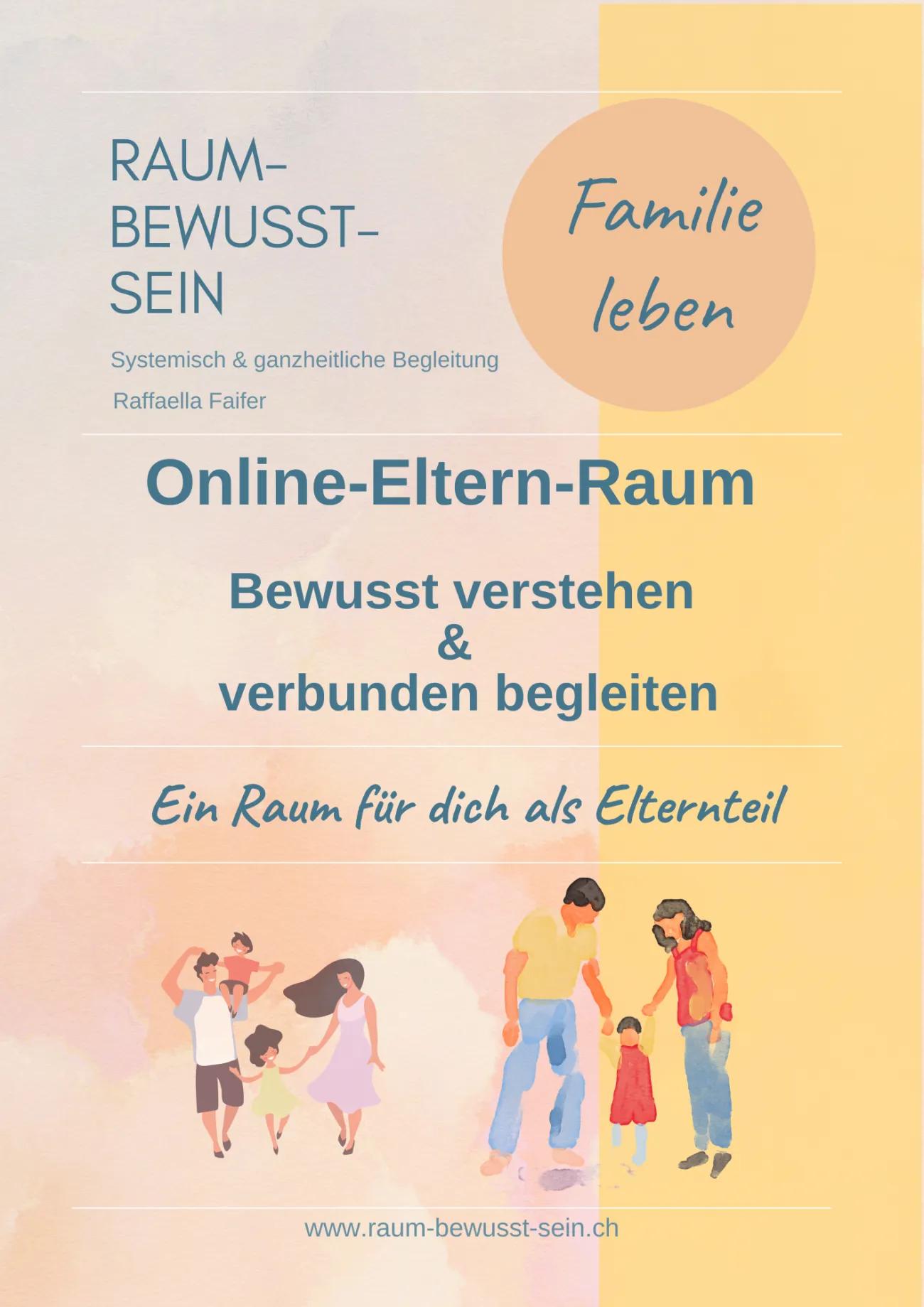 Online-Eltern-Raum: Gemeinsam leicht durch den Familienalltag - 1