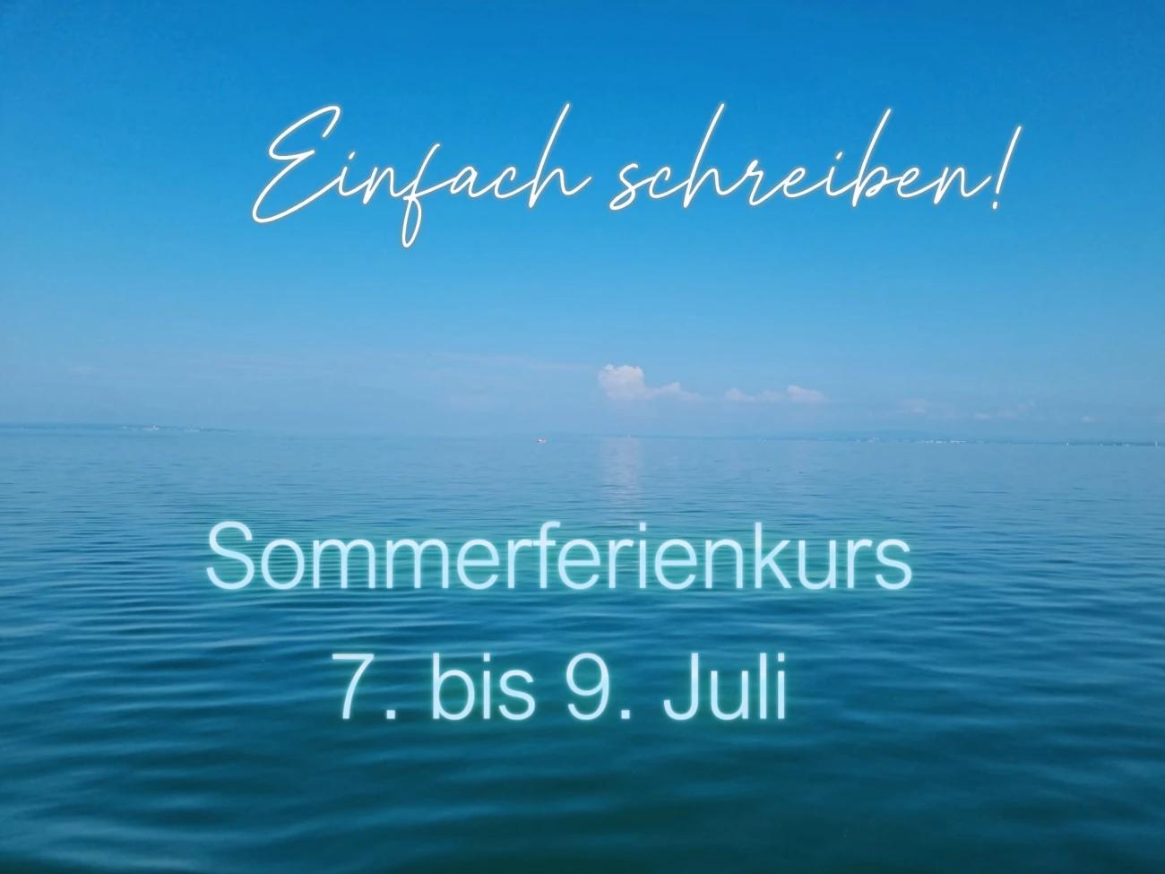 Sommerferien Schreibworkshop 7. - 9. Juli 2026 - 1