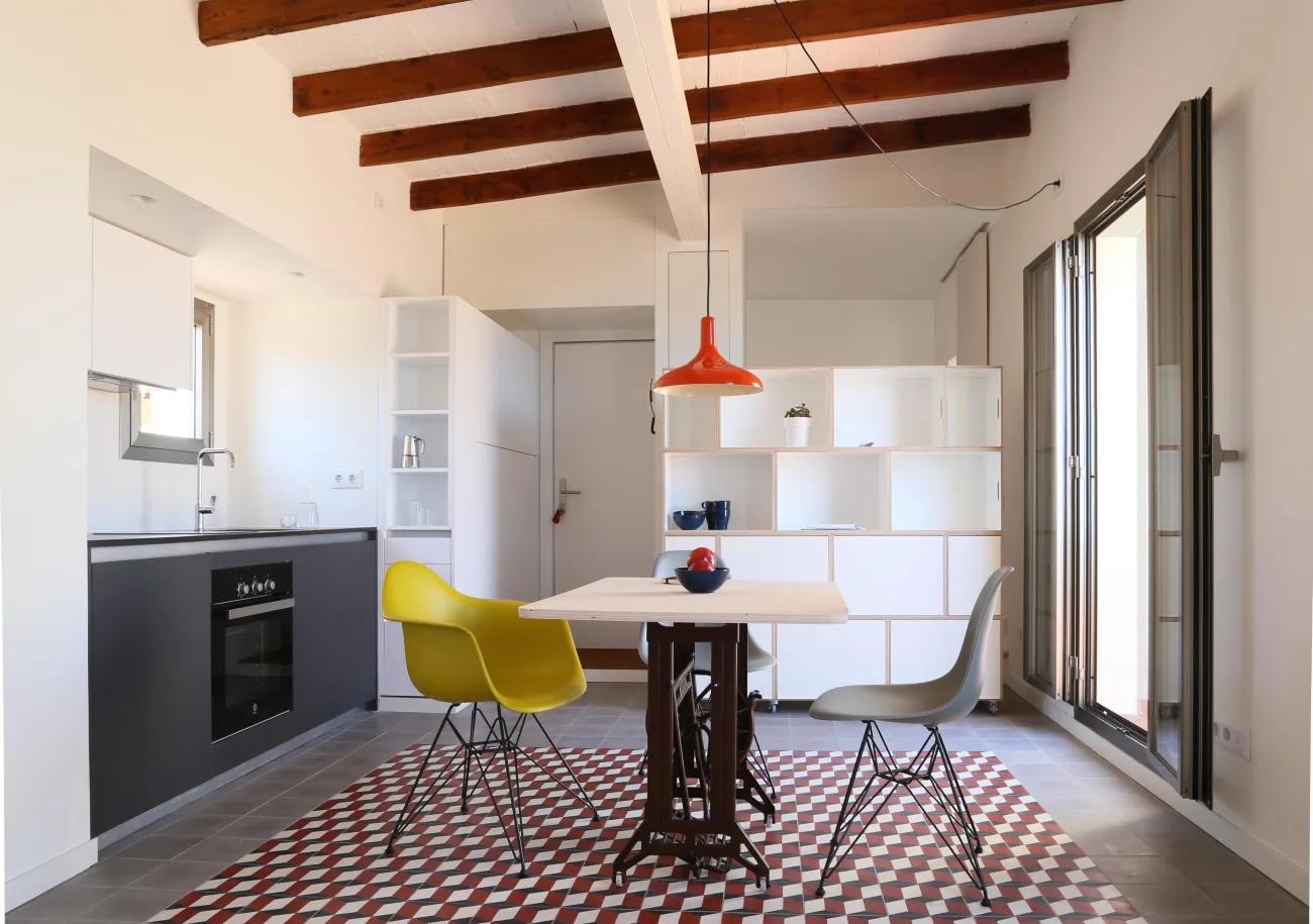 Möbliertes Studio mit Meerblick in Barcelona - 3