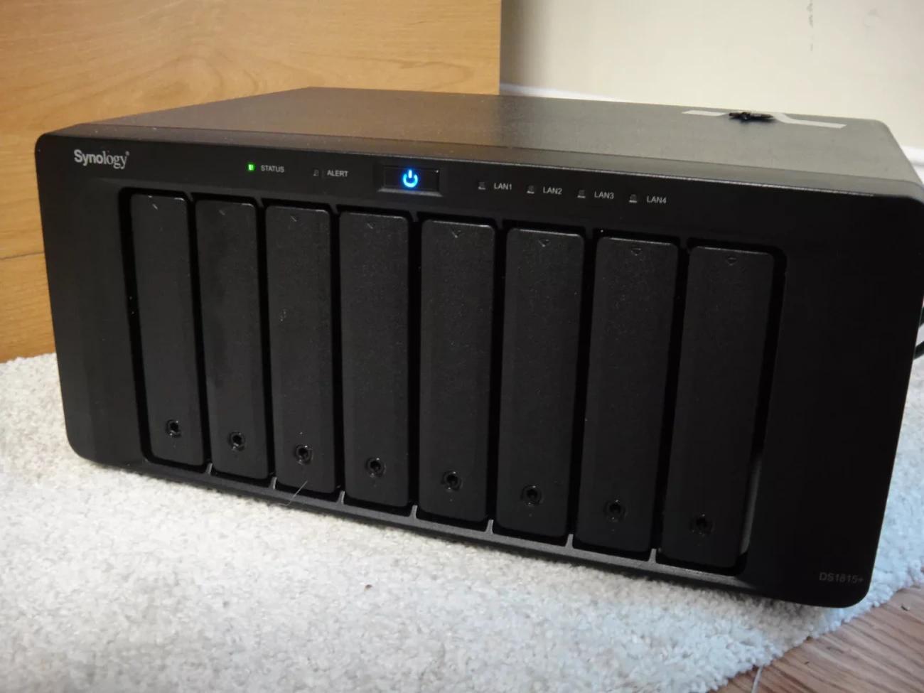 Synology DiskStation DS1815+ 8-Bay Netzwerkspeichersystem ohne Festplatten - 1