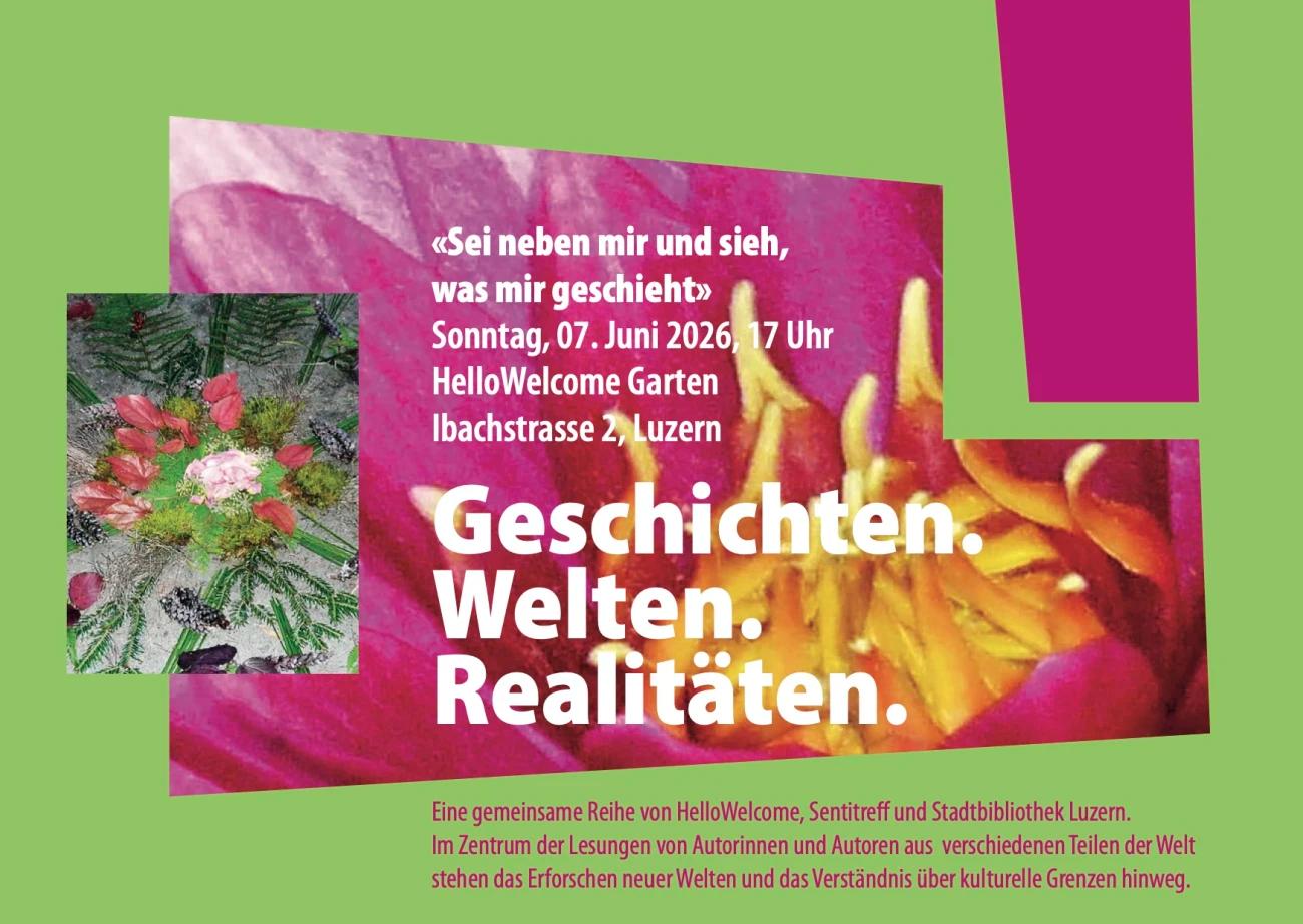 Lesung im HelloWelcome-Garten - 1
