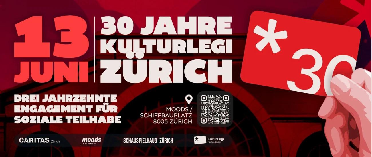 30 Jahre KulturLegi Zürich | Jubiläumsfest am 13. Juni 2026 - 1