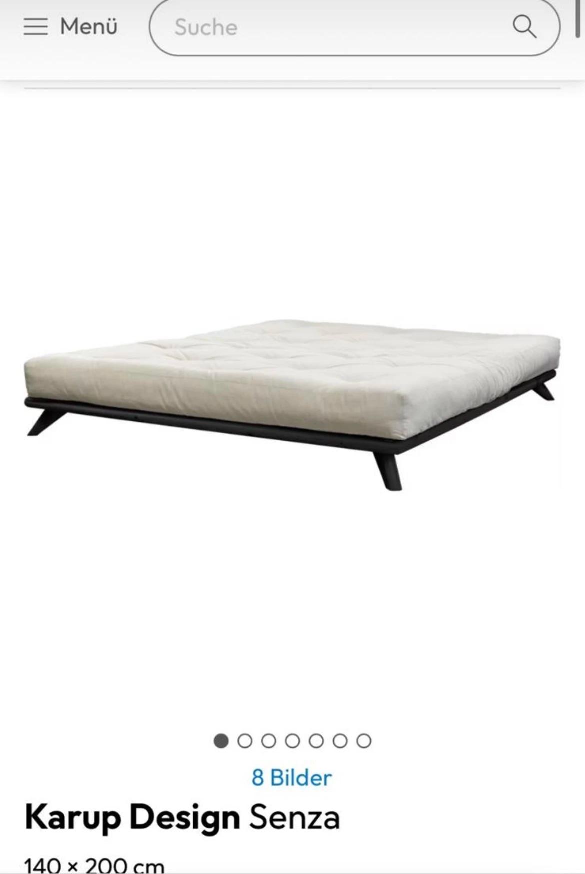 Karup Design - Senza Bett (schwarz) - 1