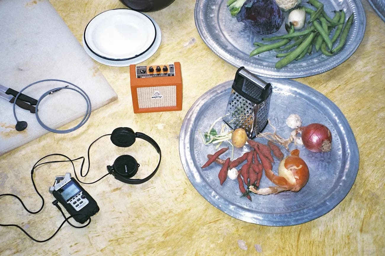 Hören und essen