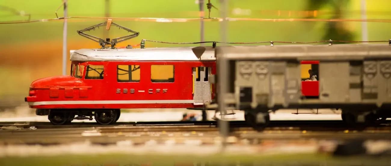 Zwischen Eisenbahn und Modellbau