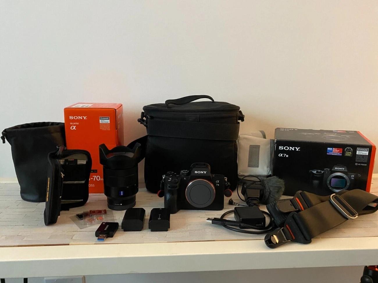Sony A7III 24MP mit Zeiss FE 24-70 + Zubehör - 1