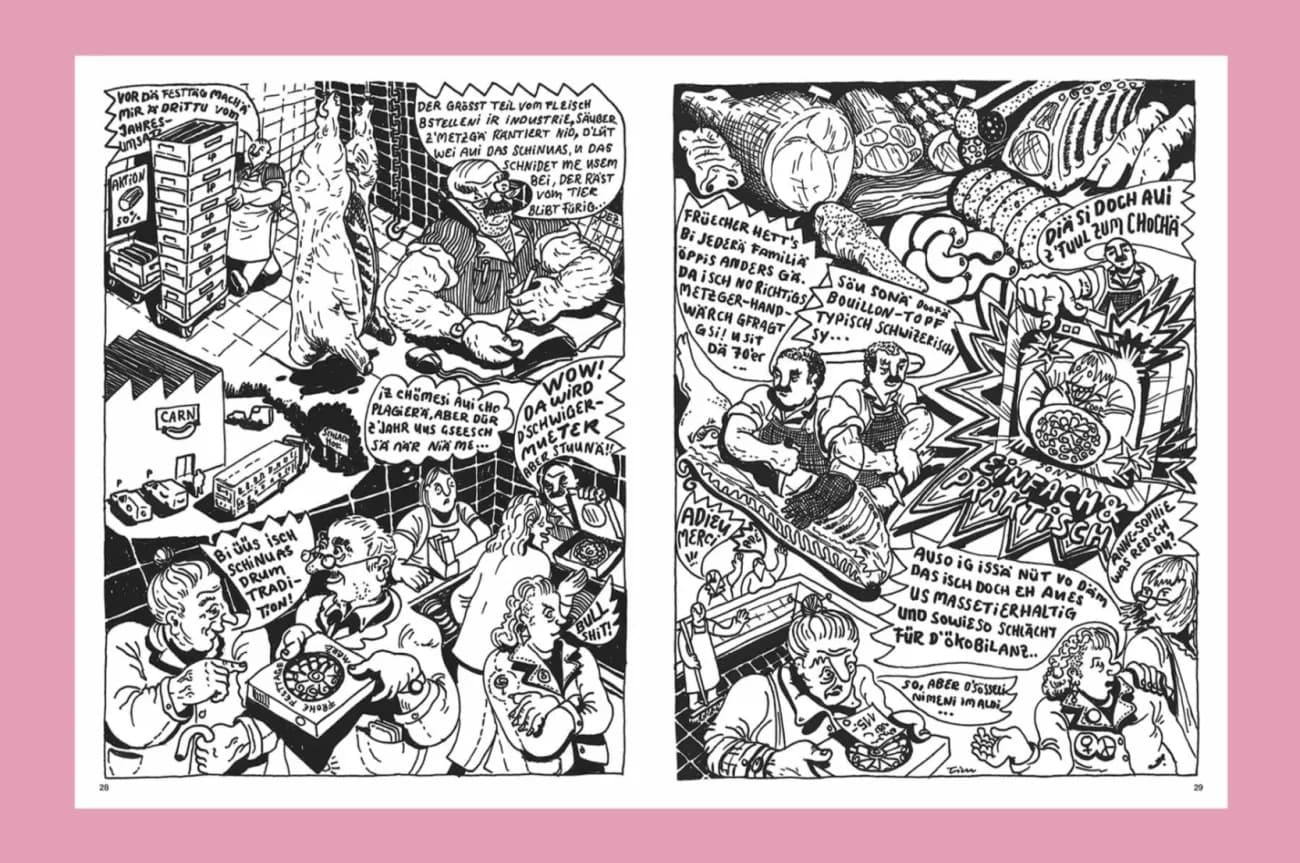 Comics vom Notbremse Magazin