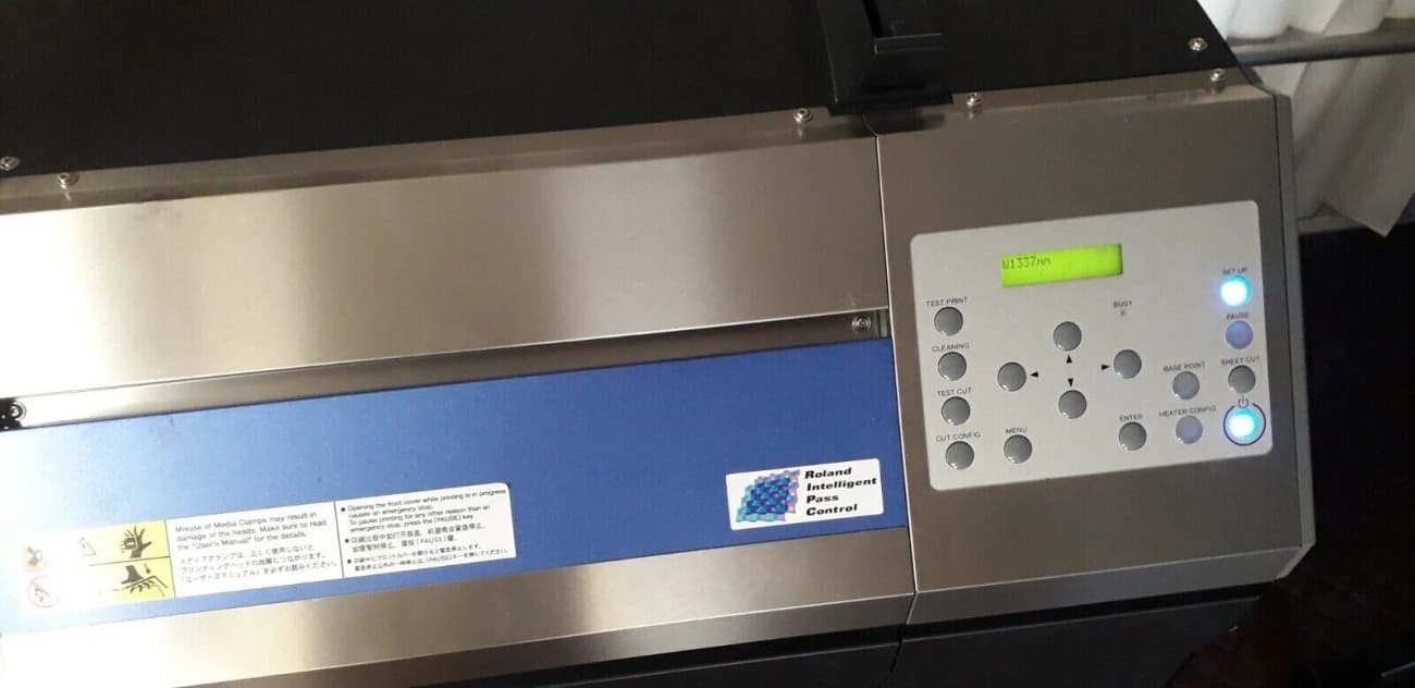 Roland Soljet Pro4 XR-640 Großformatdrucker und -schneider - 3