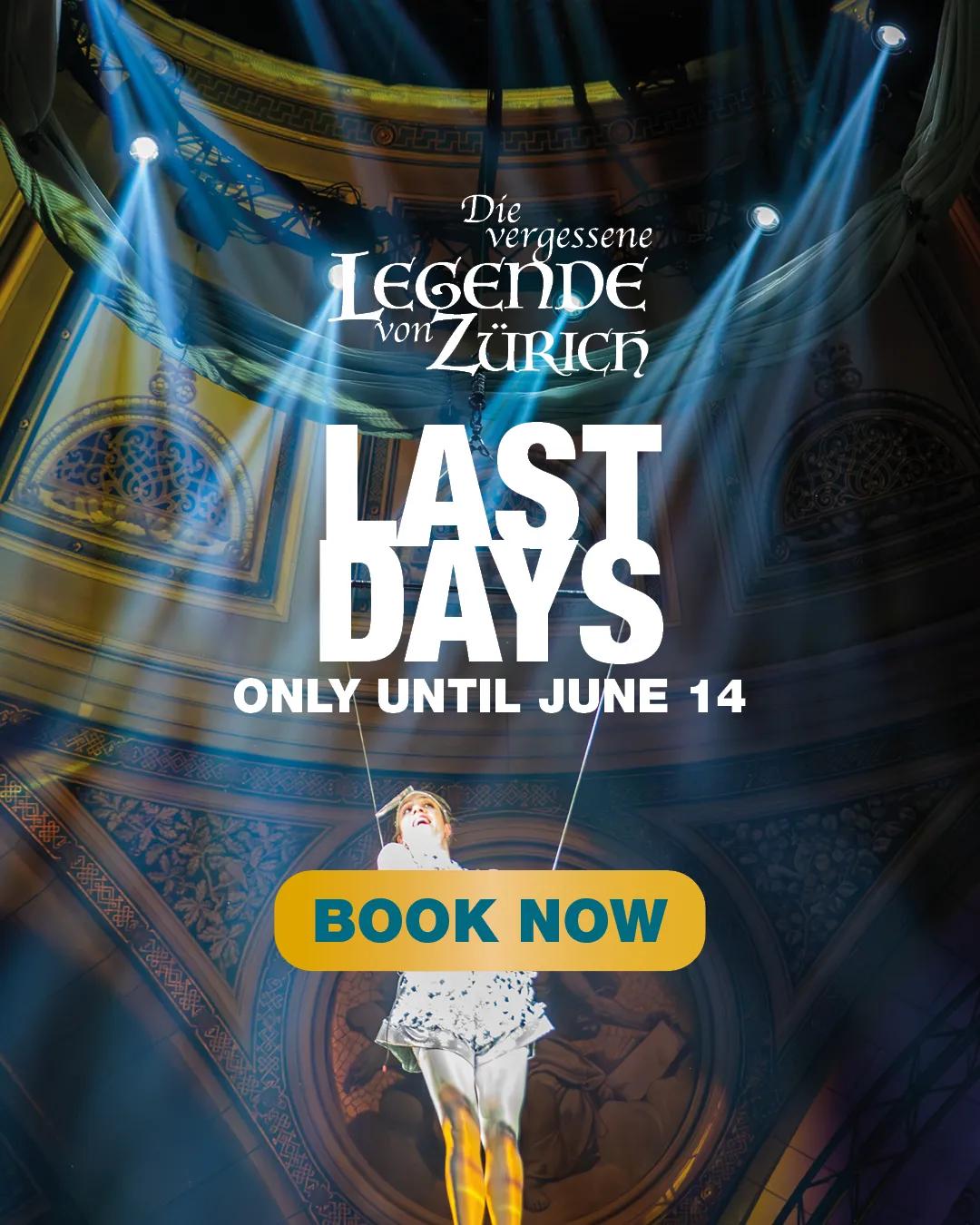 LAST CHANCE UNTIL JUNE 14! The Forgotten Legend of Zurich - 1