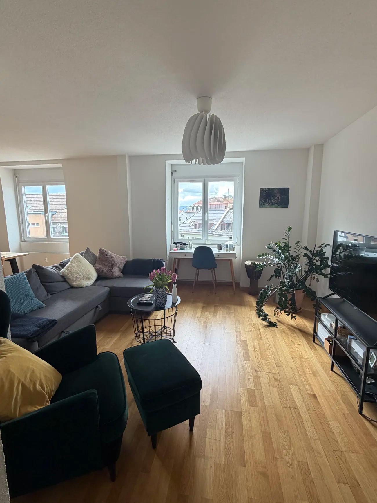Rent unfurnished room in a beautiful 3 ½ rooms apartment in the heart of Zürich - 1