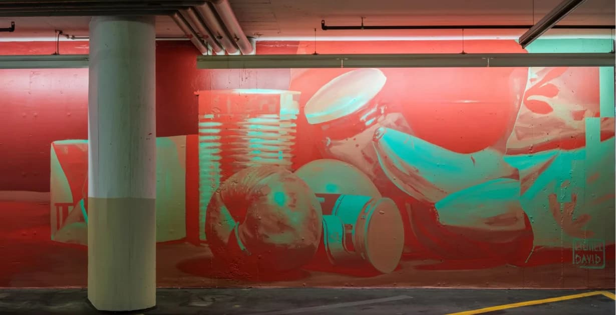 Live Painting mit Lionel David