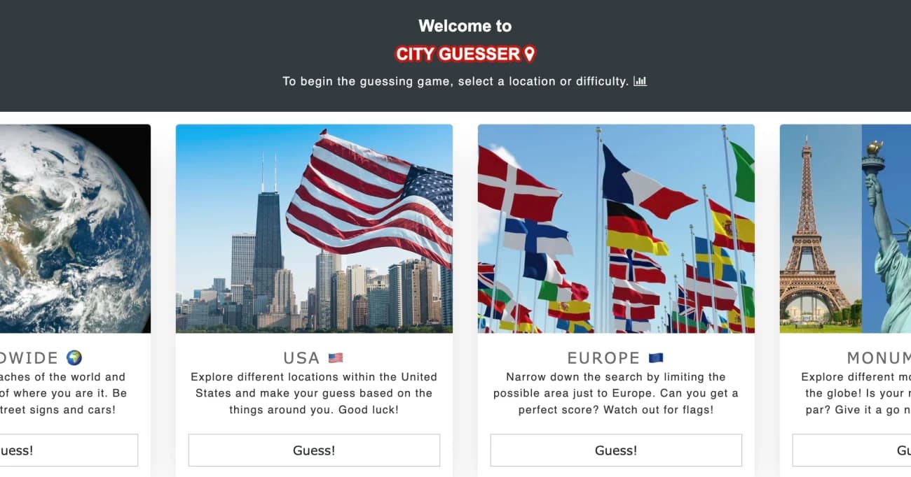 Digital: City Guesser
