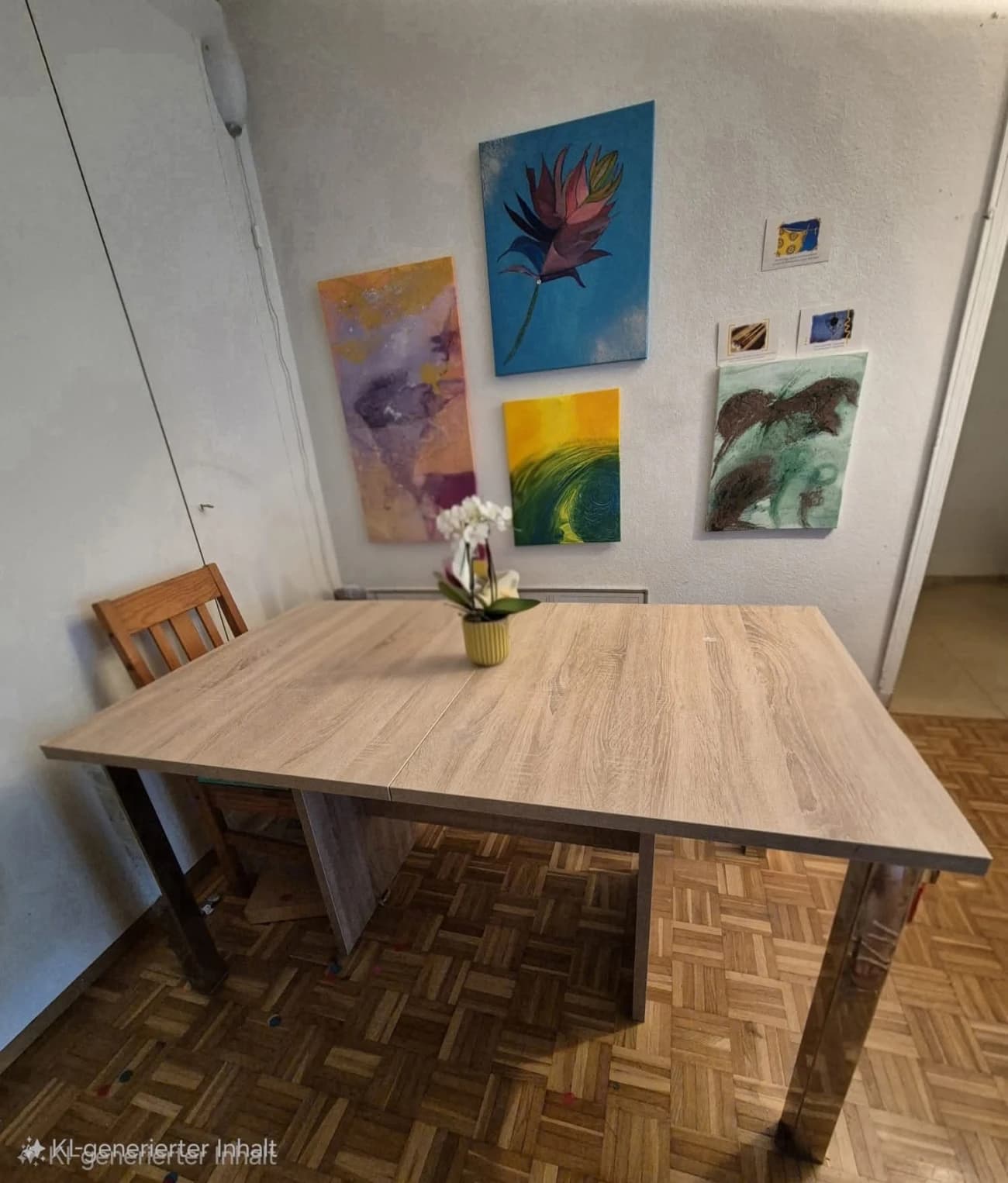 Platzwunder! Esstisch ausziehbar. - 3