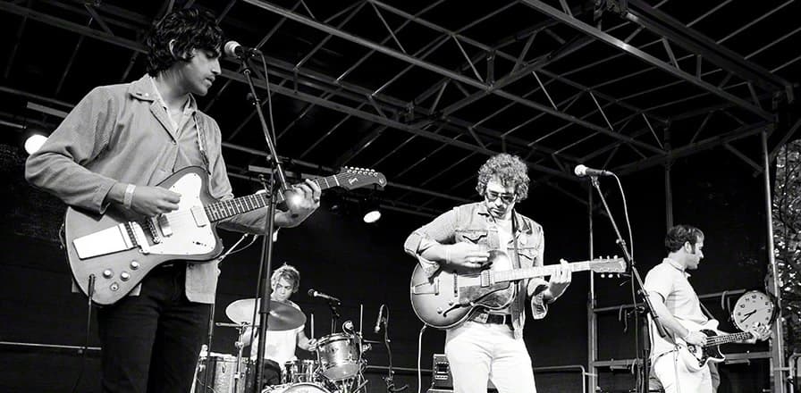 LA Band the Allah-Las Hit Plaza