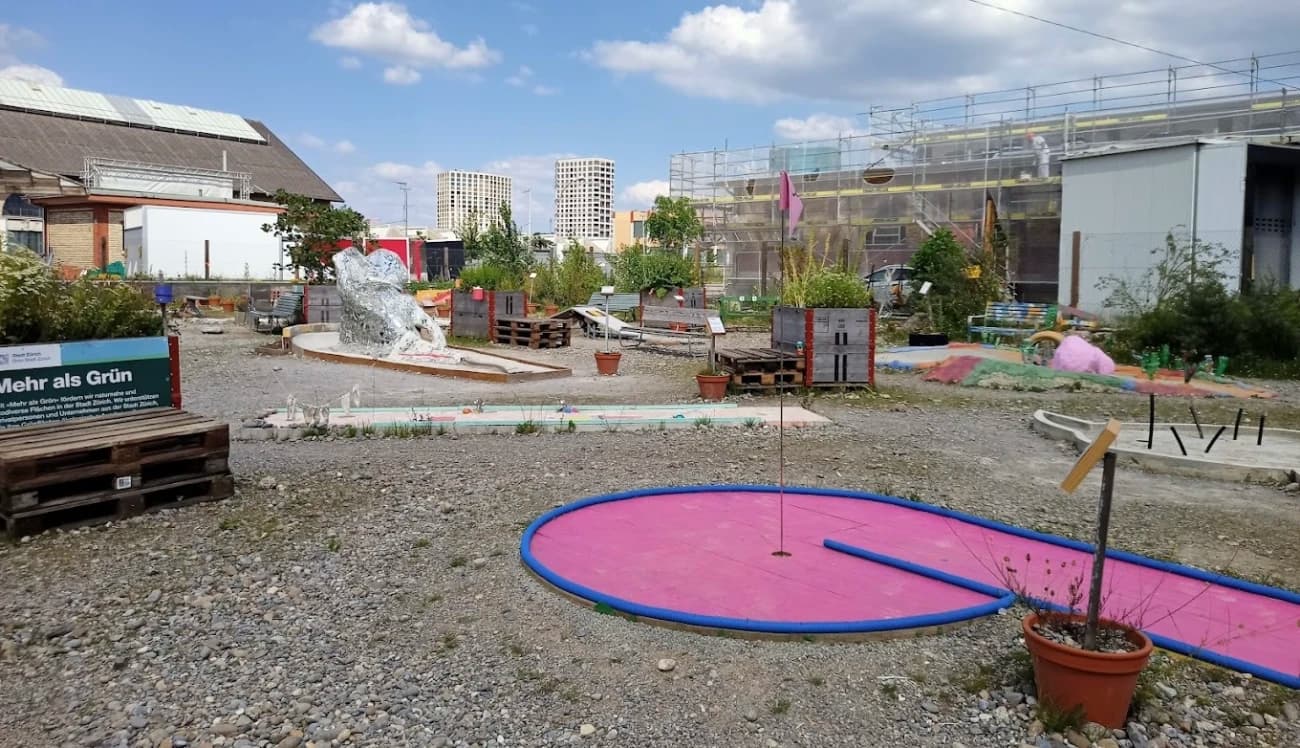 Sommerfest an der Minigolf Hard