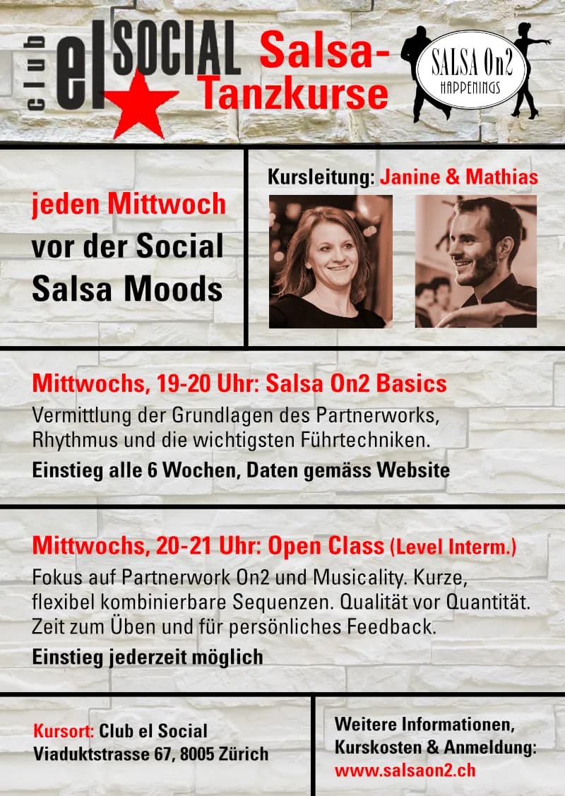 Salsa On2 Basic-Kurs - 1