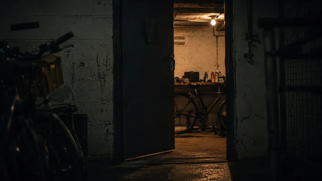 Das Licht im Velokeller