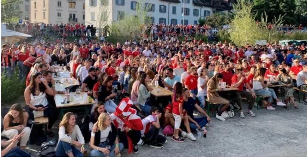 Public Viewings der Stadt