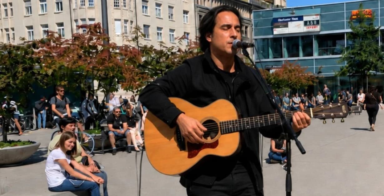 Live auf dem Vadianplatz